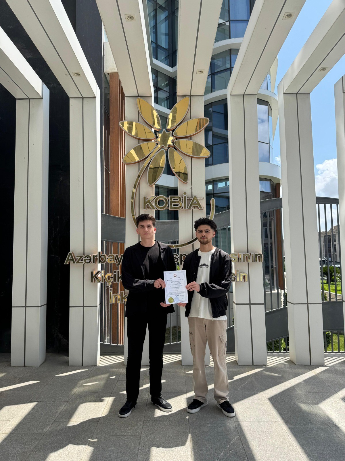 ADAU tələbələrinin layihəsi startap şəhadətnaməsi alıb - FOTO